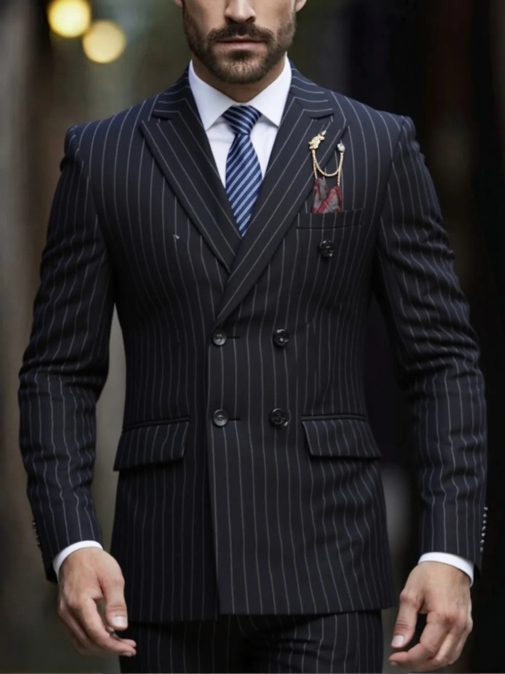 Formal Double Breasted Suit
